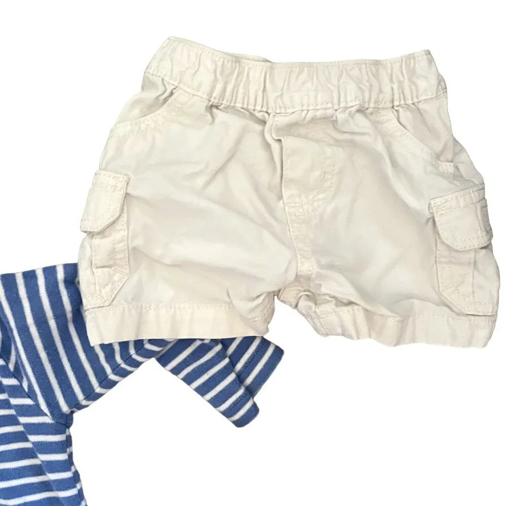 Lot of size 6-12 months toddler boys clothes shirt onesie pants play‎ clothes